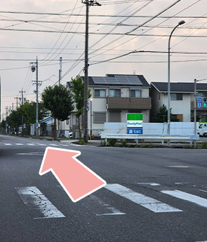 平坂方面から1